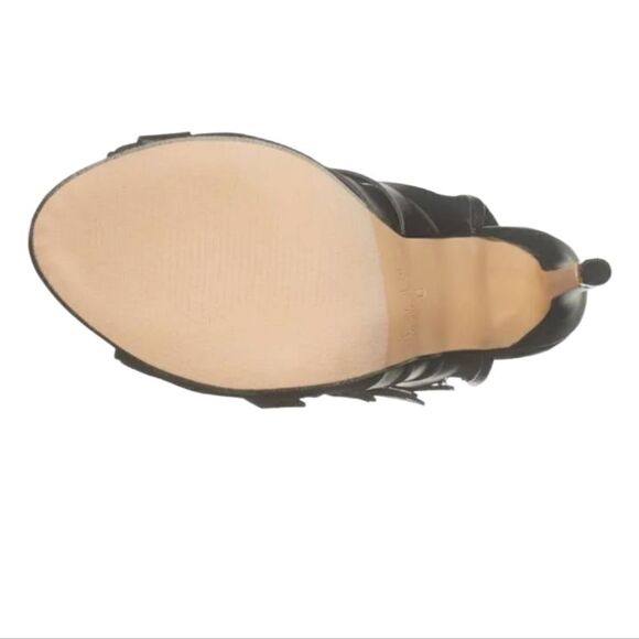 New Nicole Miller New York bootie buckle heels, sz 7.5, 8 available - Picture 3 of 8